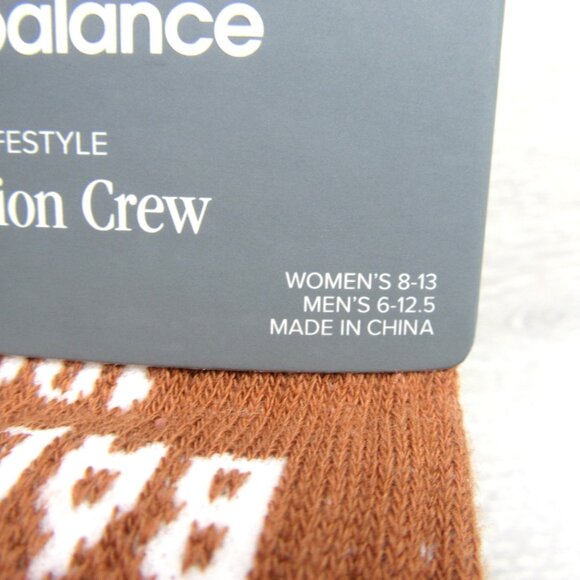 New Balance Cushion Crew Socks Mens Size 6-12.5 / Womens Size 8-13 (3-Pack) NEW - Picture 5 of 16